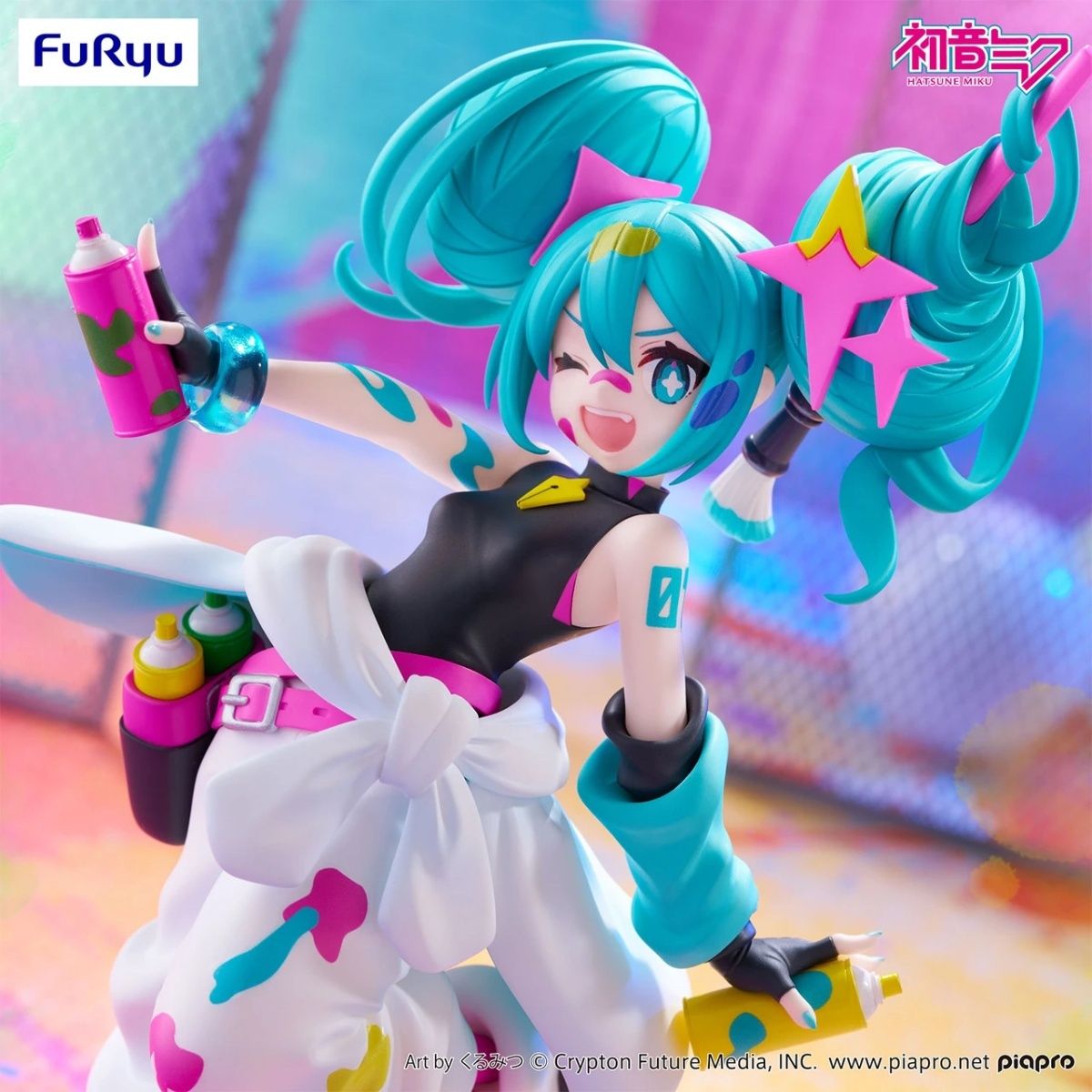 FURYU初音未来漫画女孩景品手办