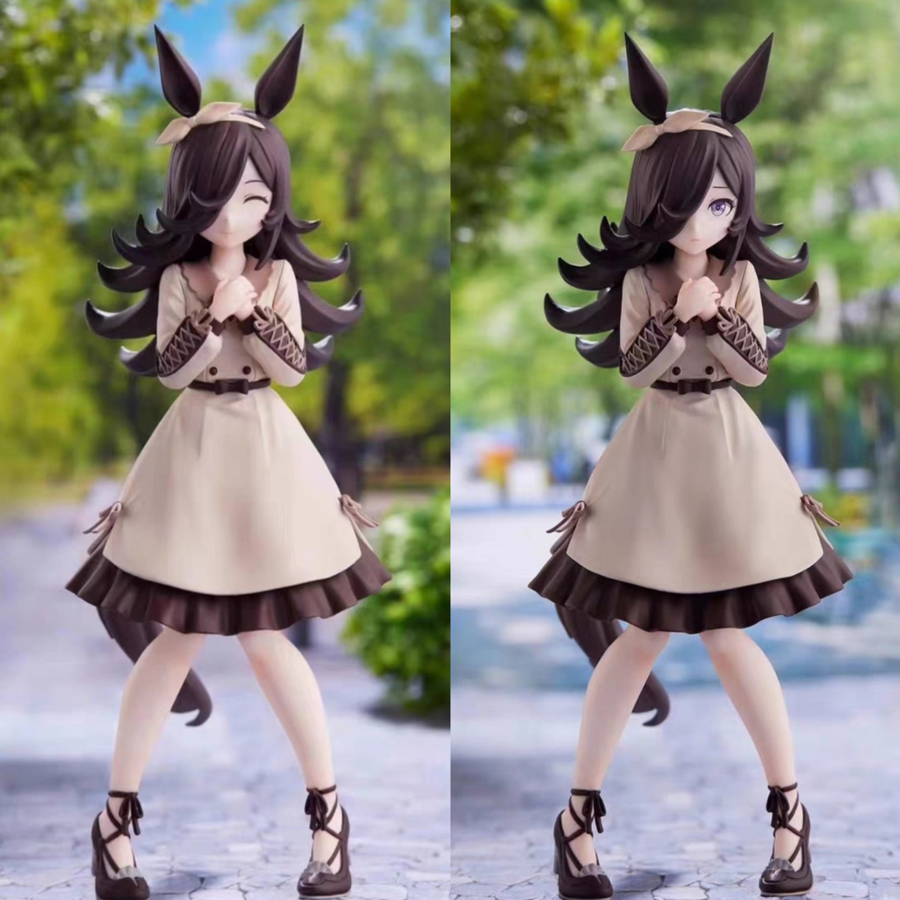 现货 眼镜厂 赛马娘 米浴 美浦波旁 常服 私服南梦宫限定景品手办