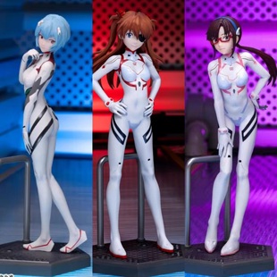 现货SEGA新世纪福音战士EVA绫波丽明日香真希波战斗服景品手办