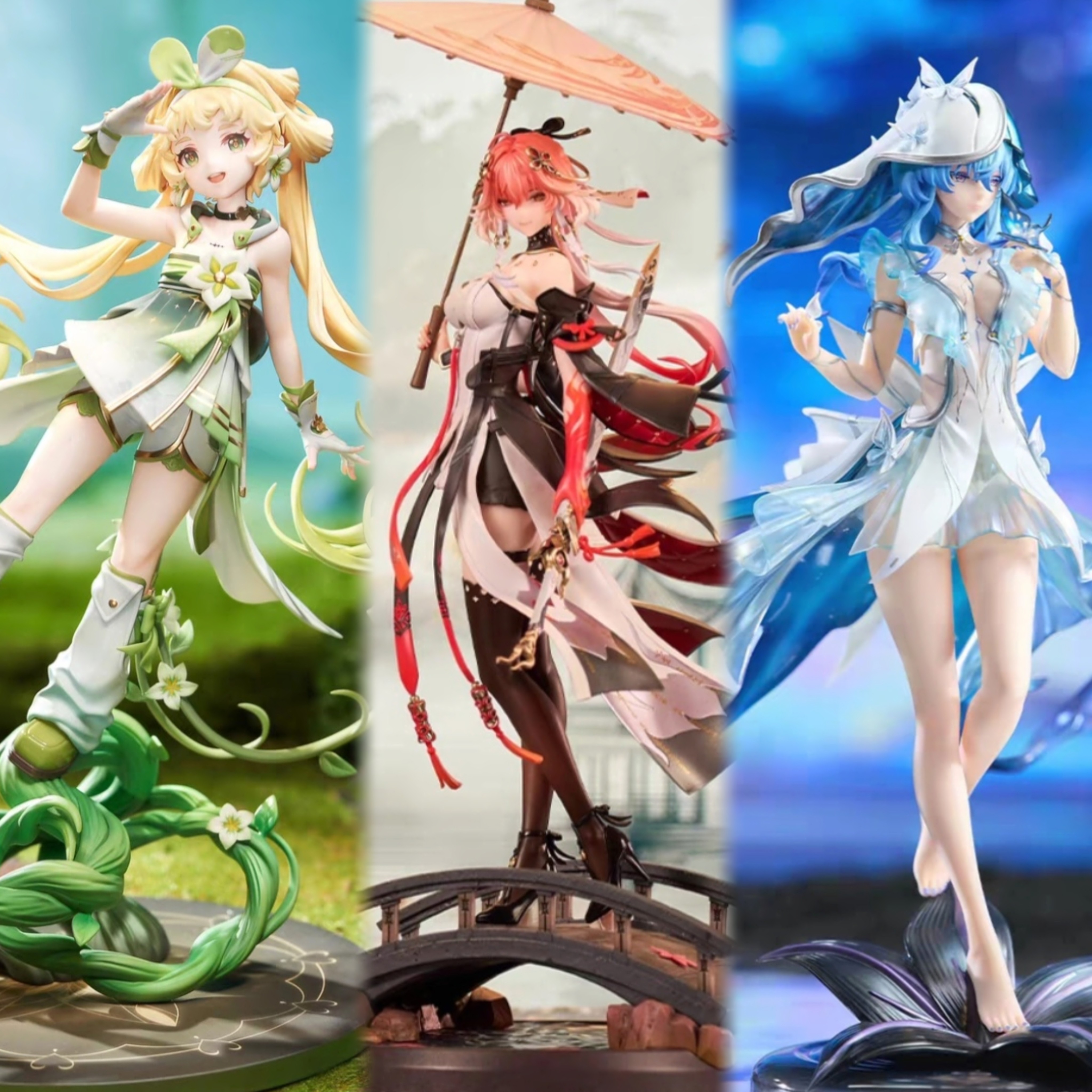 HSK鸣潮维里奈长离守岸人手办摆