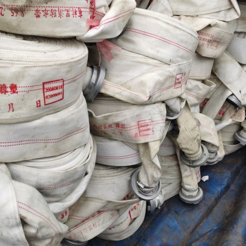二手,全新送接头没有用过的消防水带浇地灌溉农用水高压水带加厚