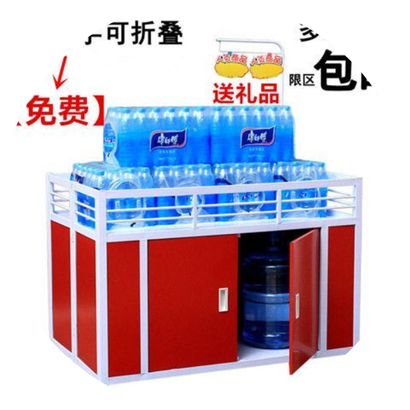服装店促销车甩货车超市花车货架特价车促销台折叠货架展示架货柜