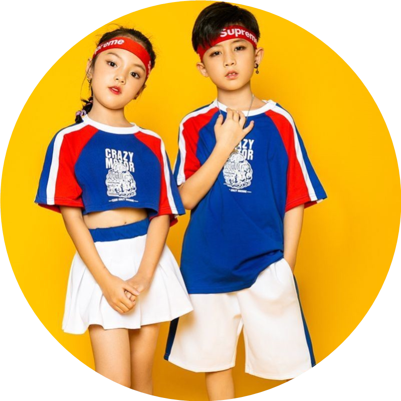 六一儿童节表演服幼儿舞蹈表演服装啦啦队服装少儿嘻哈拉拉幼儿园