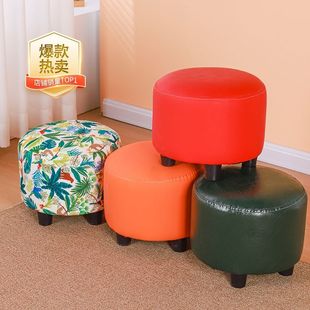 网红款懒人滑轮绿野仙踪网红小凳子矮凳换鞋凳入室玄关凳沙发凳凳