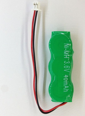 纽扣锂电池40MAH 3.6V带线可充电 带端子