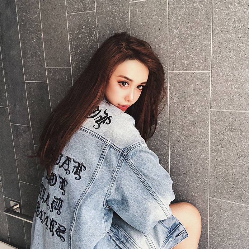 aubabe¸Û·ç´ÌÐåÅ£×ÐÍâÌ×Å®´ºÇï2018пî¿íËÉbf³¤ÐäÅ£×ÐÒÂÖг¤ÍâÌ×