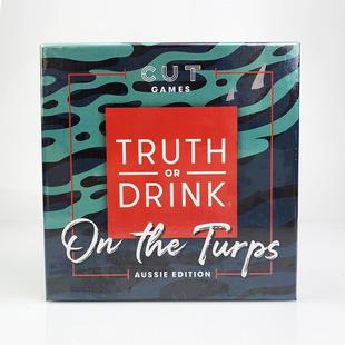 英文桌游跨境新品Do or Drink喝酒牌truth or drink aussie卡牌
