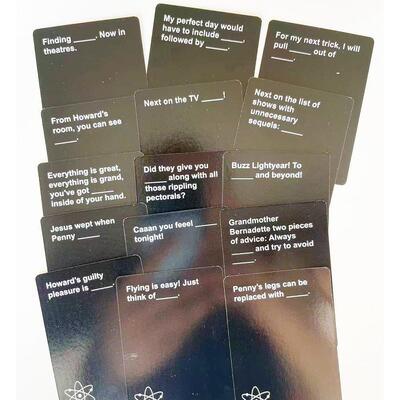 Cards Against The Big Bang Theory 生活大爆炸主题桌游