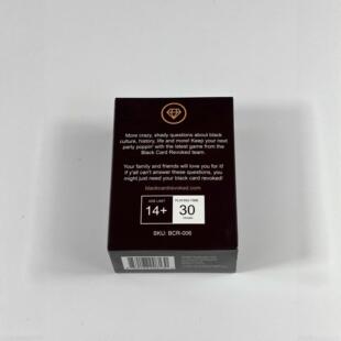 black card revoked better bolder blacker全英文游戏卡牌聚会