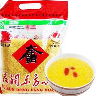 福润东方小米黄米小黄米5斤赤峰特产小米天山大金苗黄金米米油