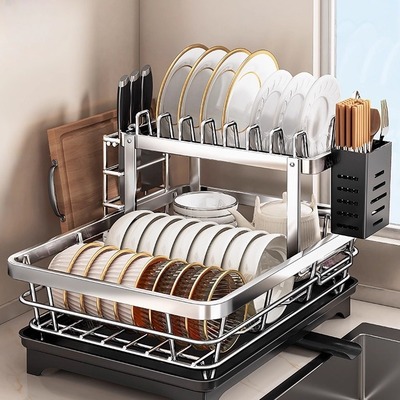 德国进口FZY碗碟收纳厨房置物架