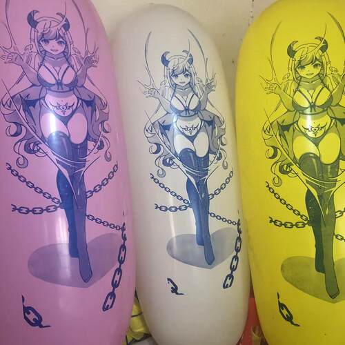 GL1200气球意大利印刷动漫图案