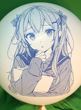 定制动漫印刷二次元印刷定制36英寸乳胶气球