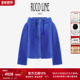 新品 Ruco Line如卡莱 秋冬绵羊毛绒外套女连帽宽松短款 毛衣
