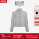 外套女长袖 翻领钮扣口袋 Line如卡莱 25秋冬休闲短款 新品 Ruco