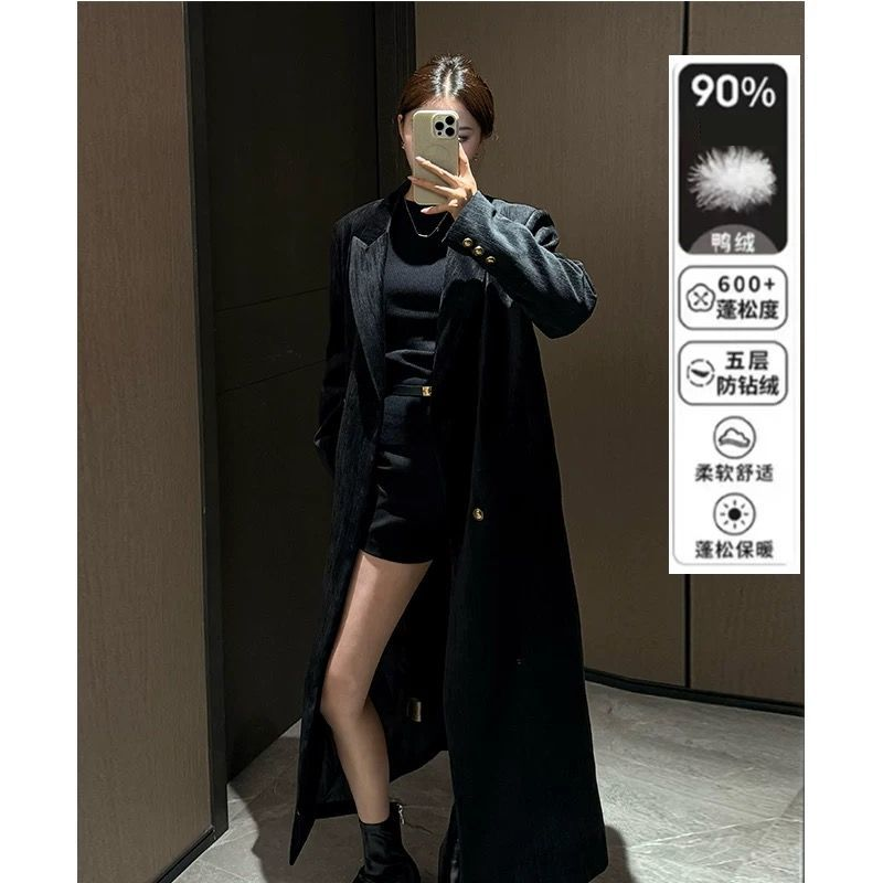 羽绒服女2025新款加厚羽绒大衣