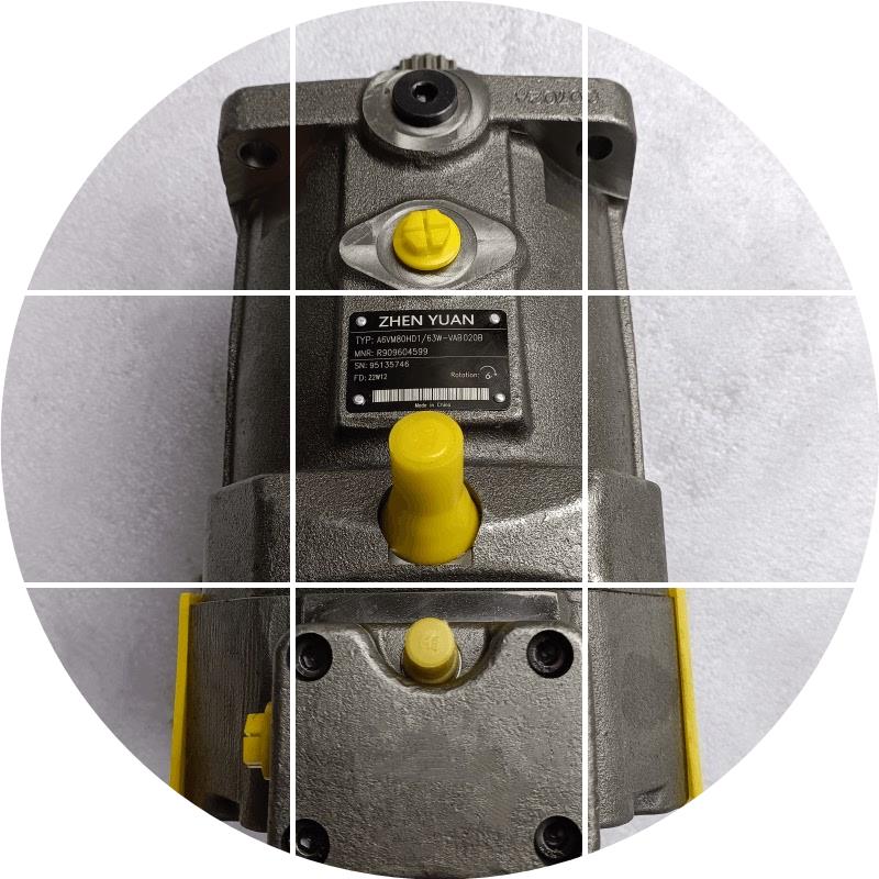 现货力士乐建筑机械A6VM28//5580齿轮泵液压泵款流量调节