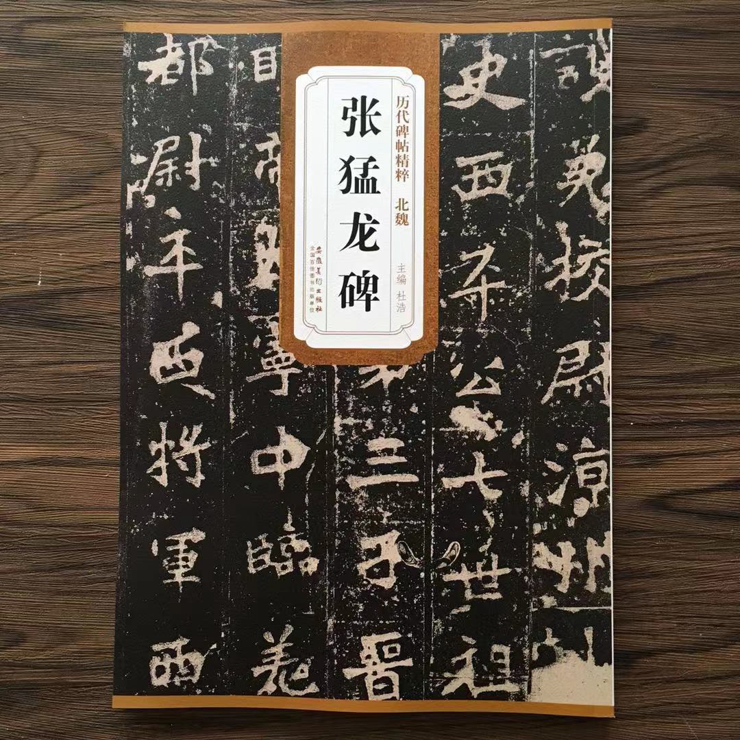 历代碑帖精粹 简体旁注 魏碑碑帖楷书毛笔字帖 杜浩 张猛龙碑原帖安徽