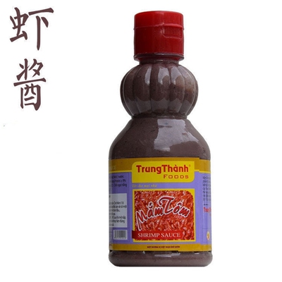 越南原装进口臭虾酱虾酱海鲜调味酱mam tom trung thanh300g一瓶