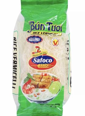 越南檬粉 bun tuoi safaco 春卷馅用干米线粉条细圆粉米粉炒河粉