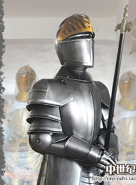 欧洲中世纪风骑士咖啡杀道具盔甲