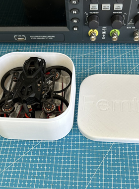 木二创客 BETA FPV百达Pavo Femto穿越机收纳盒保护盒装6块2s电池