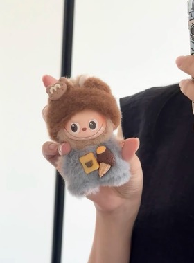 【娃衣】labubu4.0娃衣小熊饼干套装mini拉布布四代心底密码衣服