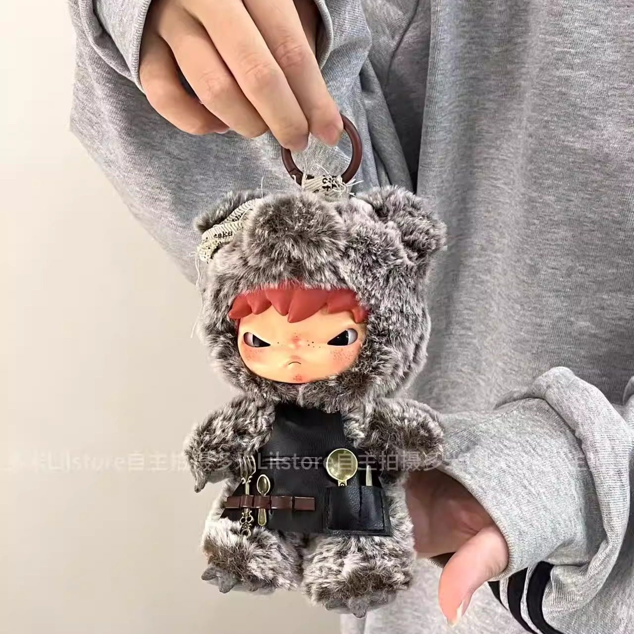 【娃衣】小野Hirono公路日志娃衣厨师工装围裙套装挂件17cm衣着替,模玩/动漫/周边/娃圈三坑/桌游,潮玩娃衣,淘宝优惠券,粉丝福利购,淘宝优惠卷