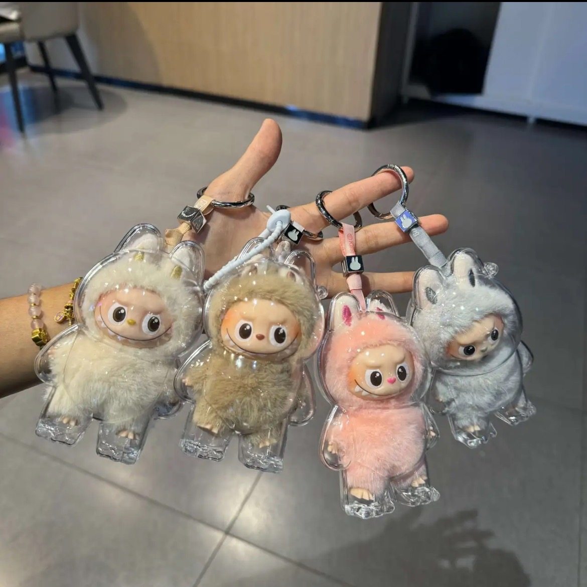 【保护壳】labubu4.0透明保护罩挂件配饰mini拉布布四代心底密码,模玩/动漫/周边/娃圈三坑/桌游,潮玩娃衣,淘宝优惠券,粉丝福利购,淘宝优惠卷