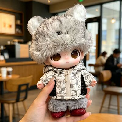 【娃衣合集】dimoo秘密话剧社系列衣服套装着替狼外婆胆小狮企鹅