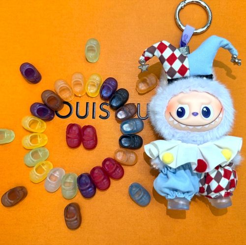 【鞋子】labubu4.0娃衣挂件配饰小鞋mini拉布布四代心底密码DIY装