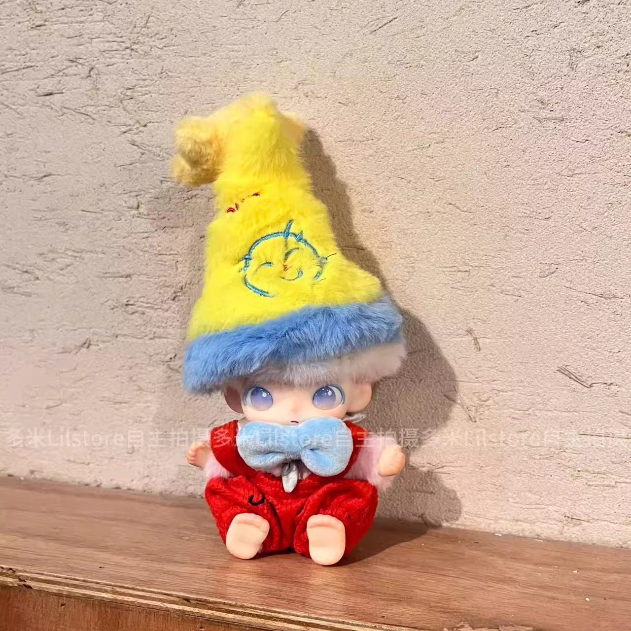 【娃衣】DIMOO新品新生日记娃衣彩虹豆丁套装搪胶公仔衣服通用