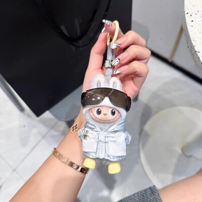 【娃衣】labubu4.0娃衣滑雪服套装mini拉布布四代心底密码衣服装