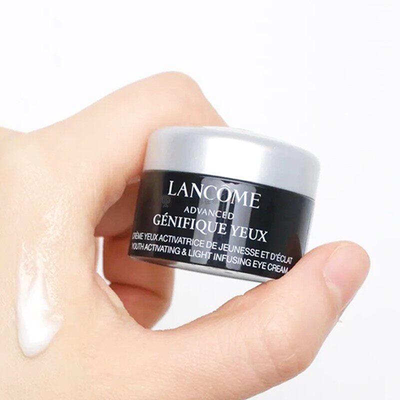 兰蔻小黑瓶发光眼霜小样5ml精华抗皱淡细纹黑眼圈正品试用装