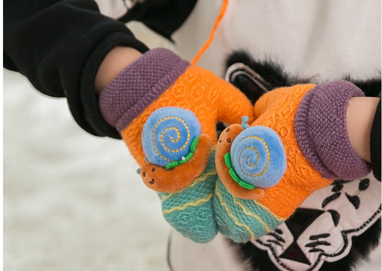 Gants pour enfants en de laine - Ref 2145172 Image 5