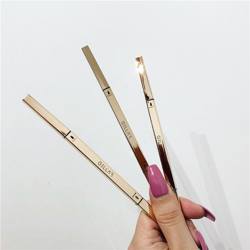 绿色生活 适合孕妇妈妈可用专用的天然防水正品小金条管筷子眉笔