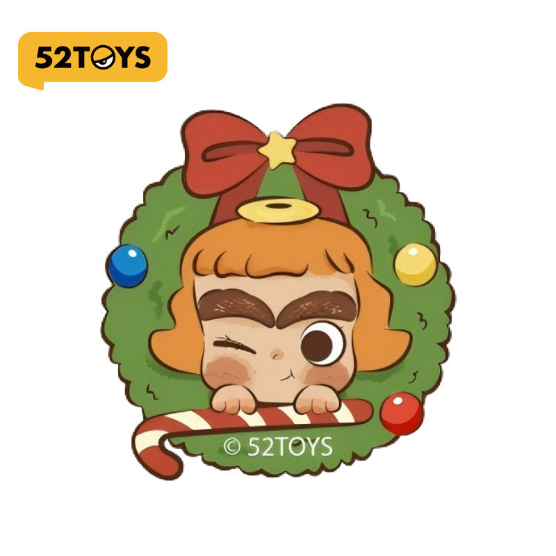 【转盘】52TOYS官方CiCiLu圣诞节亚克力滴胶软磁冰箱贴,模玩/动漫/周边/娃圈三坑/桌游,潮玩明盒/吊卡,淘宝优惠券,粉丝福利购,淘宝优惠卷