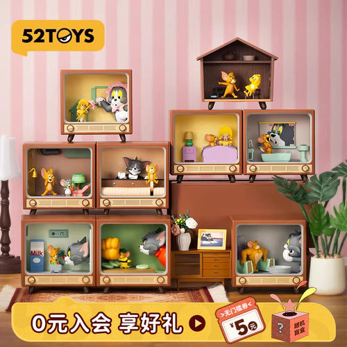 52TOYS猫和老鼠经典MOMENT盲盒