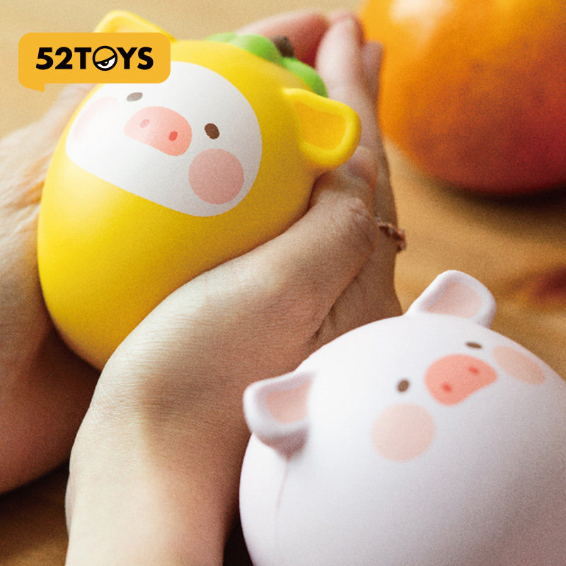 52TOYS罐头猪LuLu猪事大吉压力球套装解压球玩具,模玩/动漫/周边/娃圈三坑/桌游,潮玩盲盒,淘宝优惠券,粉丝福利购,淘宝优惠卷