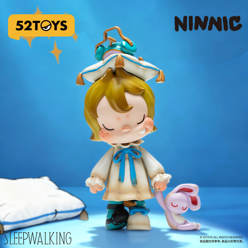 52TOYS官方NINNIC梦游大体手办潮玩玩具可爱公仔摆件生日礼物