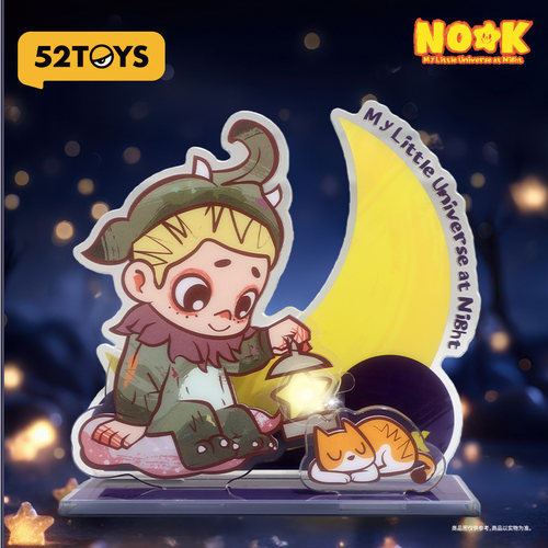 【会员活动】NOOK夜晚系列亚克力灯牌立牌-食梦貘款