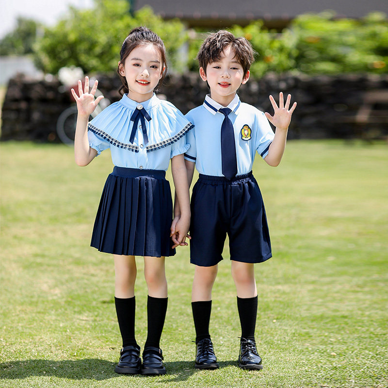 六一儿童节合唱演出服幼儿园毕业照班服小学生舞台诗歌朗诵表演服