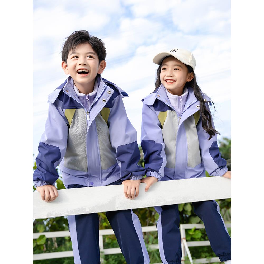 运动会服装三件套幼儿园园服套装