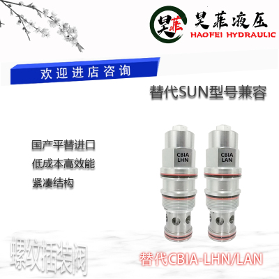 平替SUN螺纹插装阀CBIA-LAN LBN LHN LIN平衡/抗衡阀