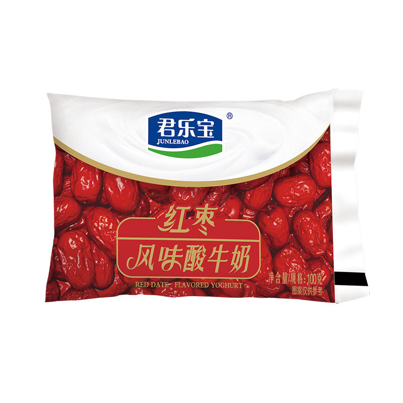 君乐宝红枣酸奶100g*10袋风味酸牛奶营养健康早餐奶