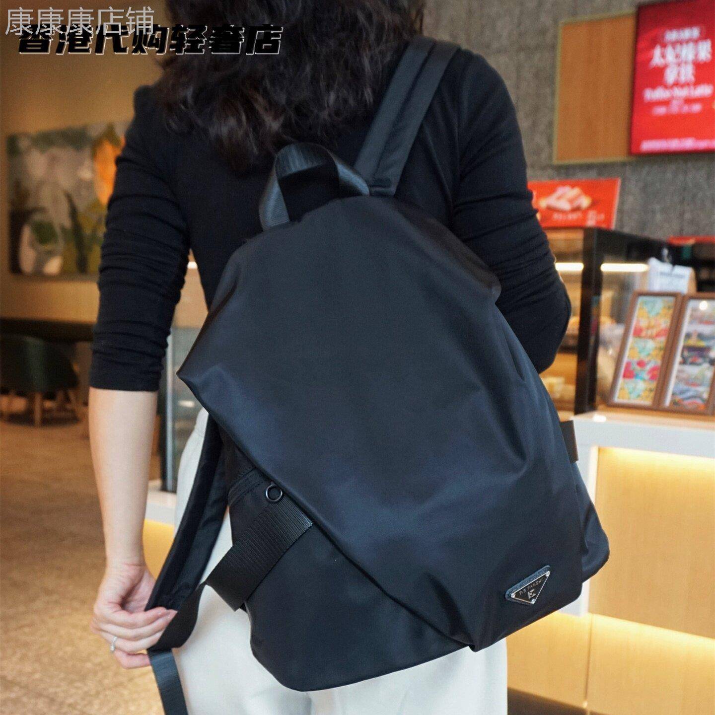 法国ZAMP轻奢高级感设计防水后揹包牛津纺大容量揹包女通勤旅游