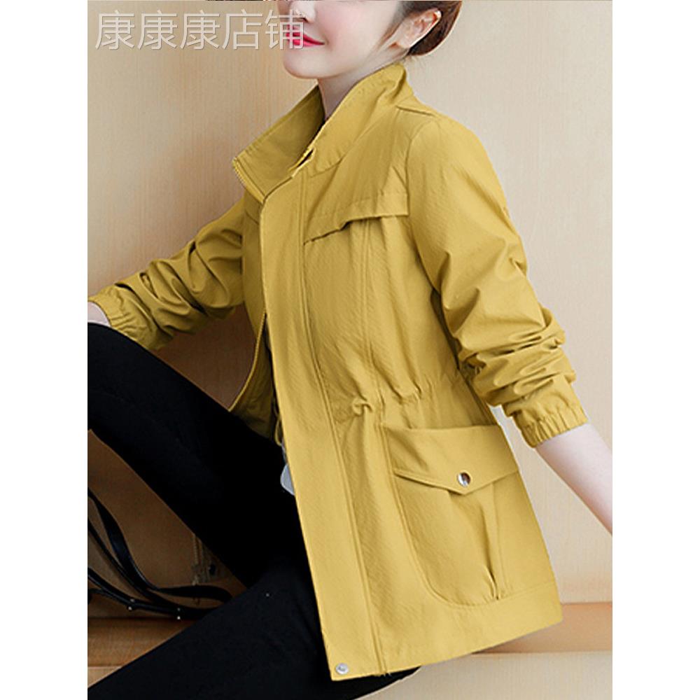 短款意法风衣外套女2025春秋休闲洋气大码秋装高端大气短款外套