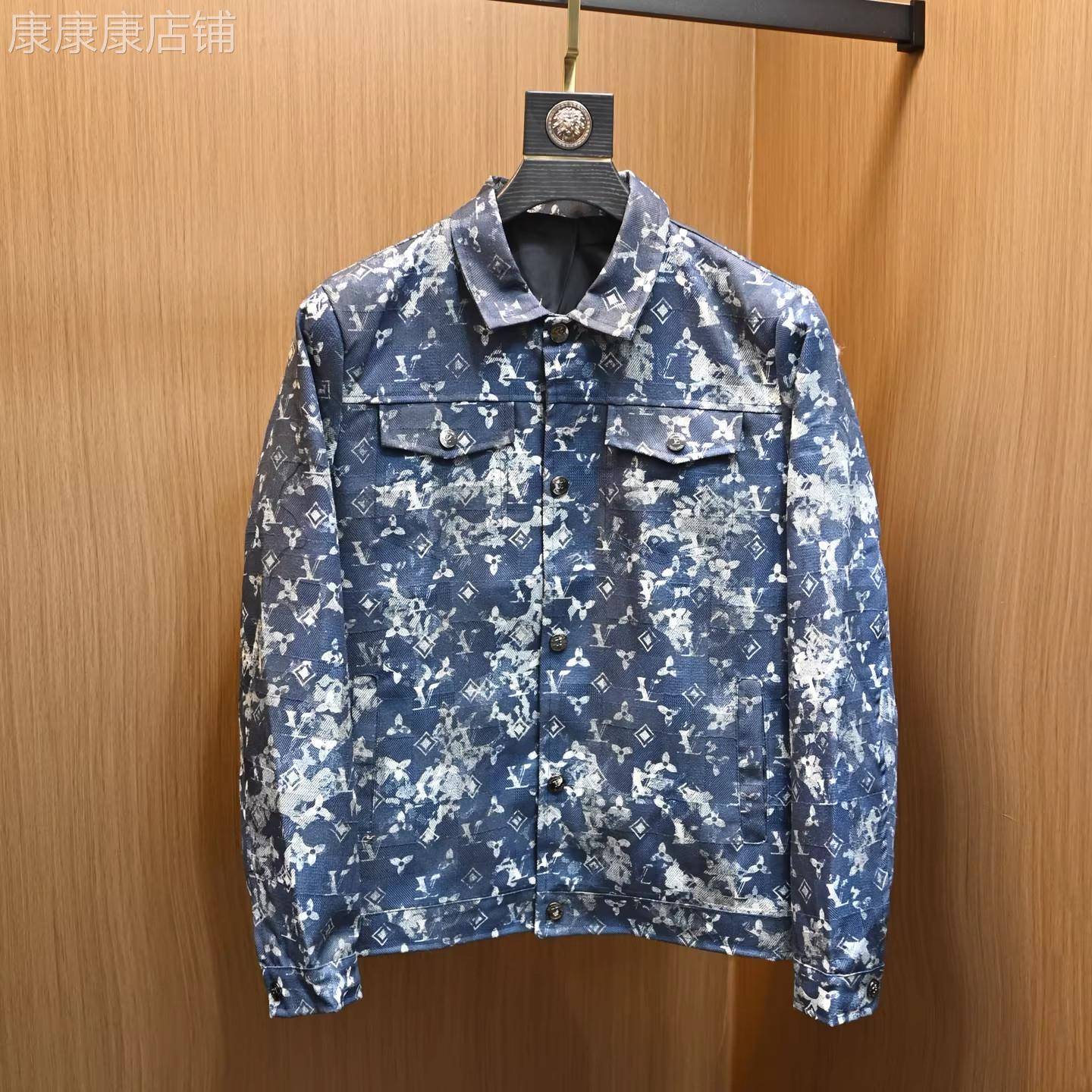 Madness Mdns Clot潮牌花色衬衫领夹克男装春季修身轻奢品质外套