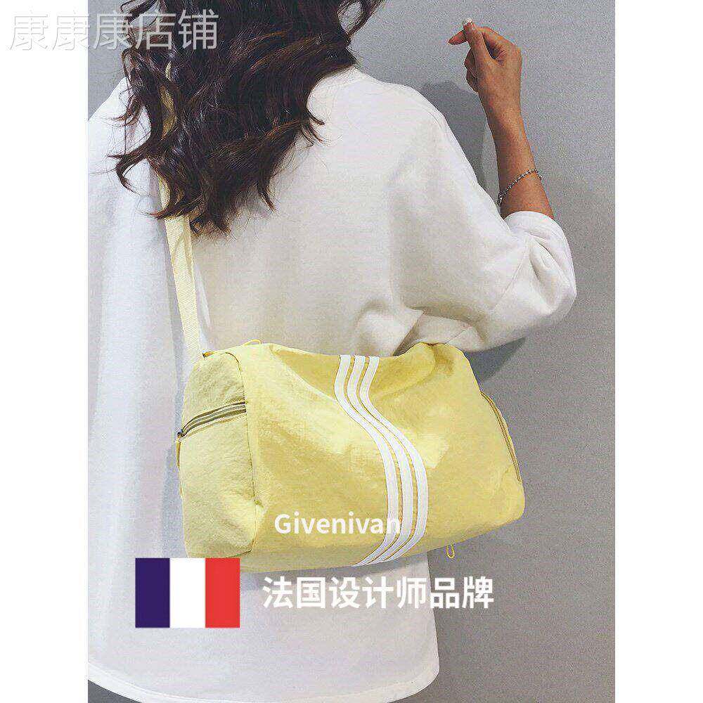 法国Givenivan 大帆布包女2026新款游泳运动健身包旅游出行斜挎包