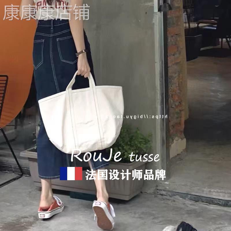 专柜深蓝色高腰牛仔半身裙女中长款2026春夏显瘦开叉包臀A字裙子